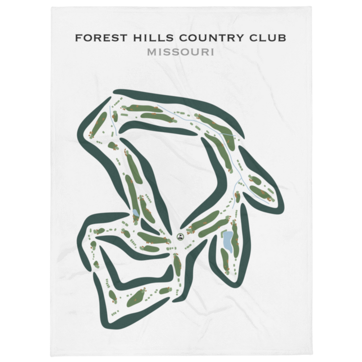 Forest Hills Country Club, Missouri - Printed Golf Courses