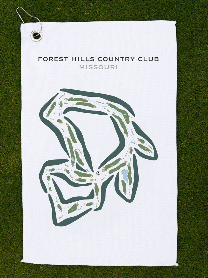 Forest Hills Country Club, Missouri - Printed Golf Courses