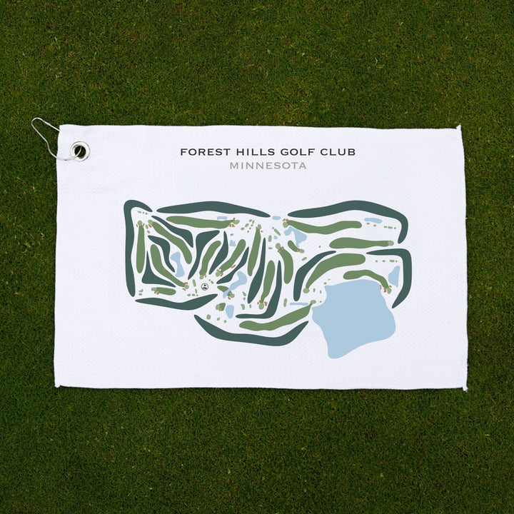 Forest Hills Golf Club, Minnesota - Printed Golf Courses