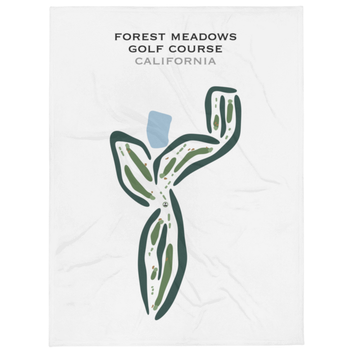 Forest Meadows Golf Course, California - Printed Golf Courses