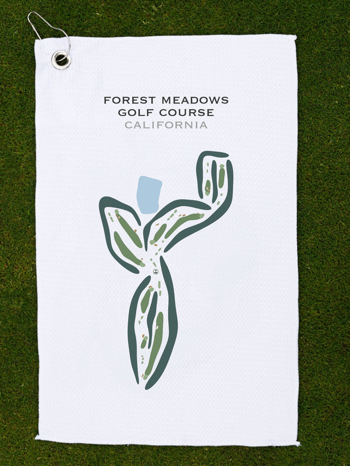 Forest Meadows Golf Course, California - Printed Golf Courses