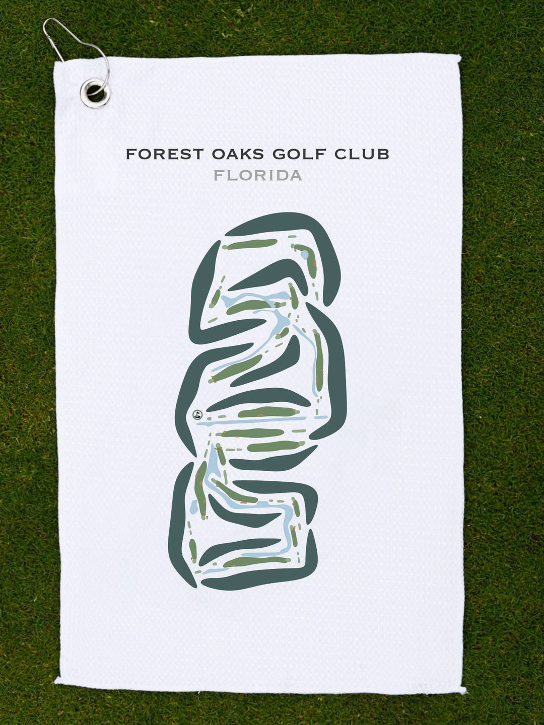 Forest Oaks Golf Club, Florida - Printed Golf Courses