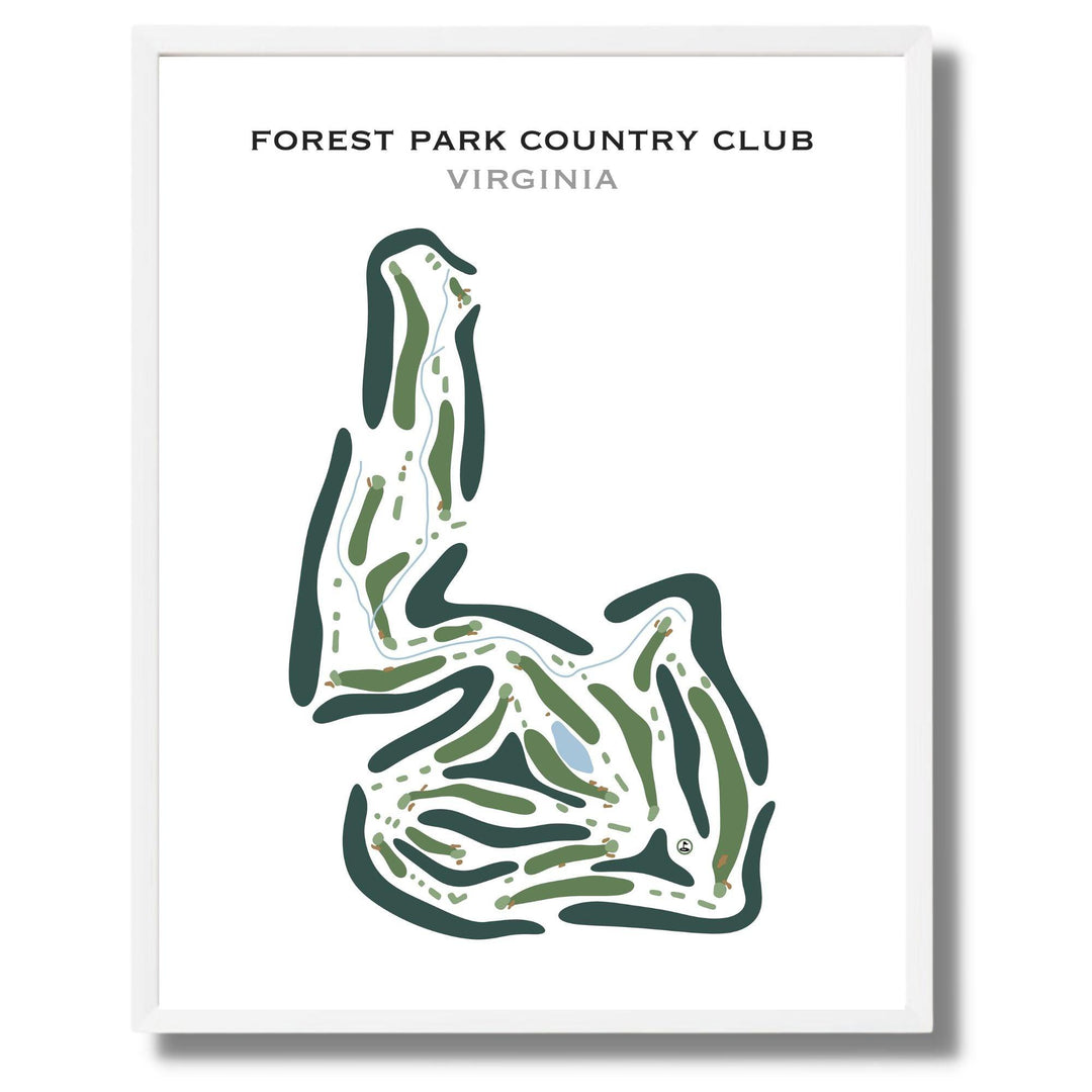 Forest Park Country Club, Virginia - Golf Course Prints