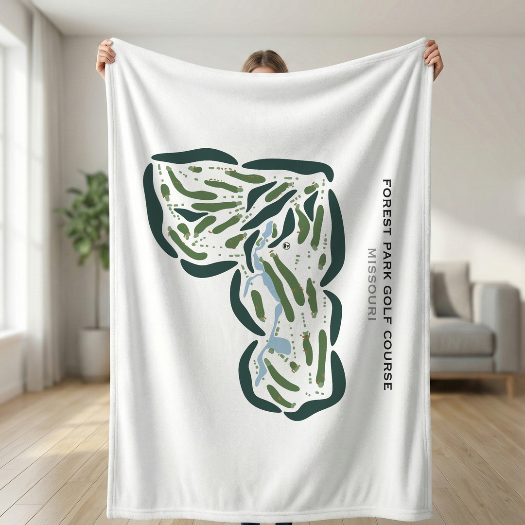 Forest Park Golf Course, Missouri - Printed Golf Courses