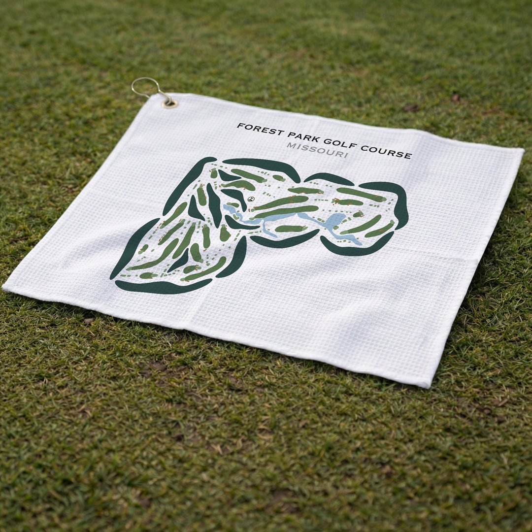 Forest Park Golf Course, Missouri - Printed Golf Courses