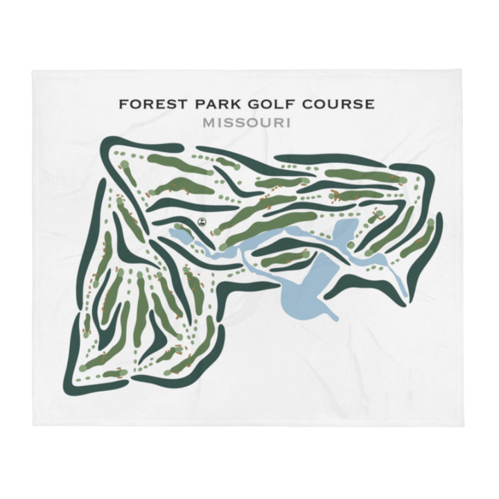 Forest Park Golf Course, Missouri - Printed Golf Courses