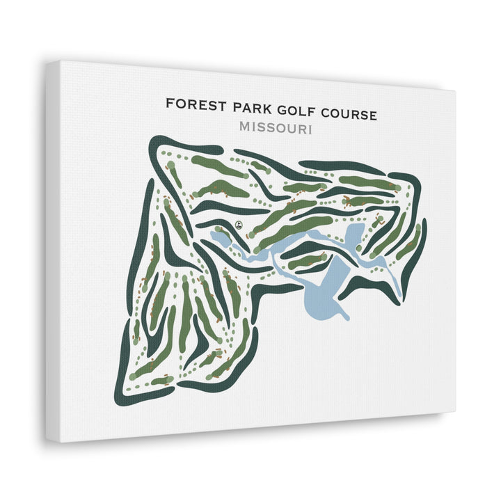 Forest Park Golf Course, Missouri - Printed Golf Courses