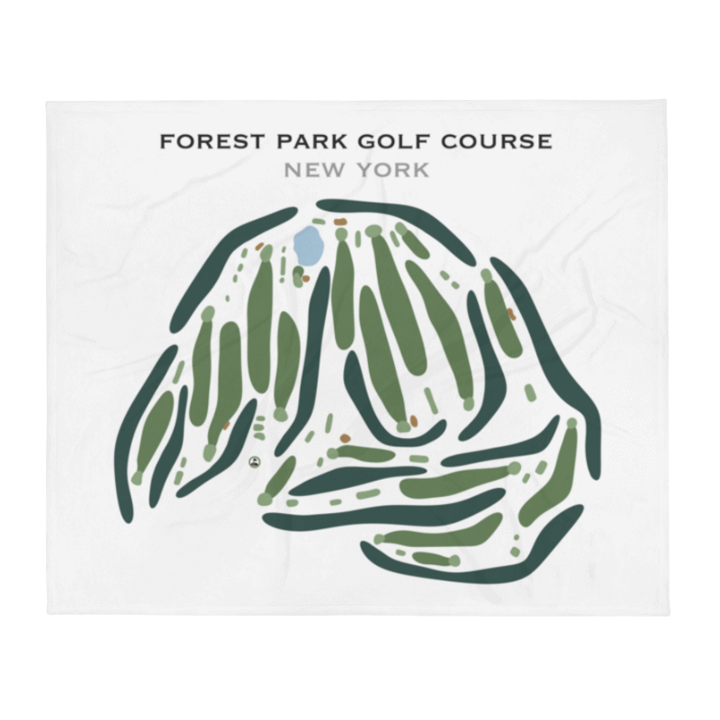 Forest Park Golf Course, New York - Printed Golf Course