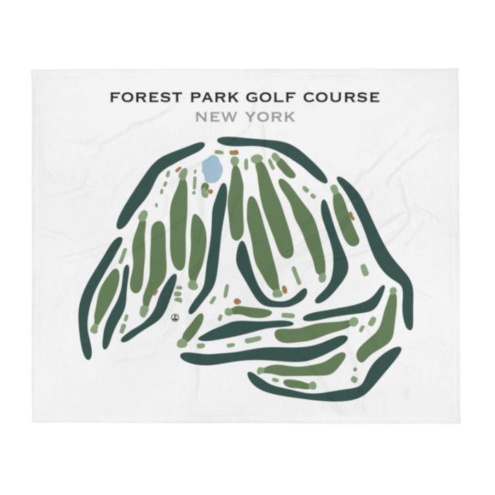 Forest Park Golf Course, New York - Printed Golf Course