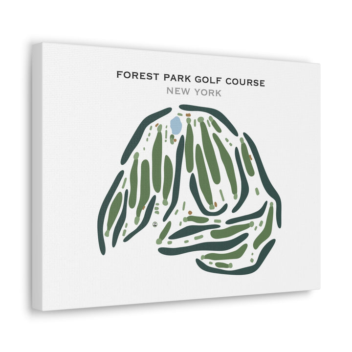 Forest Park Golf Course, New York - Printed Golf Course