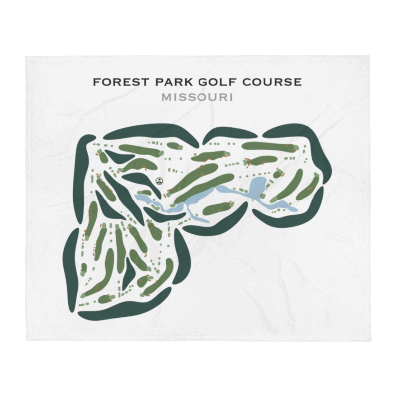 Forest Park Golf Course, Missouri - Printed Golf Courses