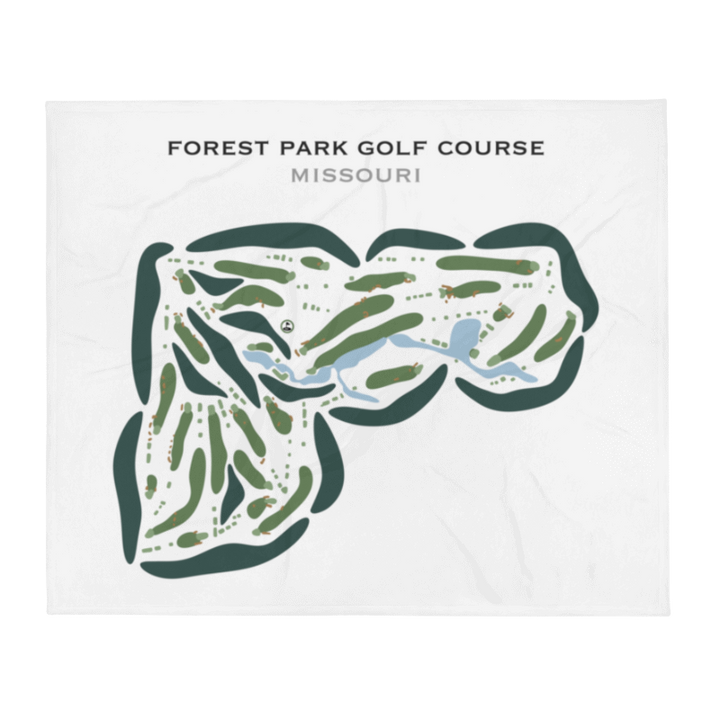 Forest Park Golf Course, Missouri - Printed Golf Courses