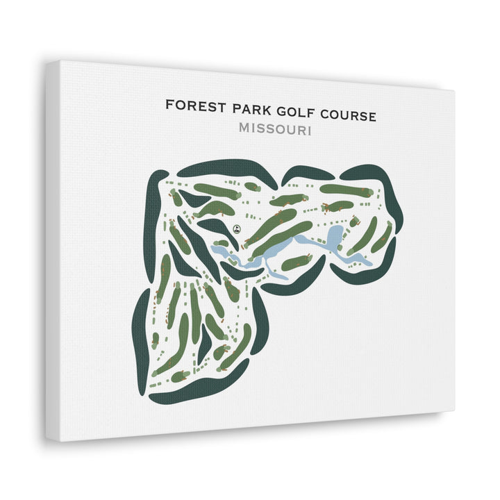 Forest Park Golf Course, Missouri - Printed Golf Courses