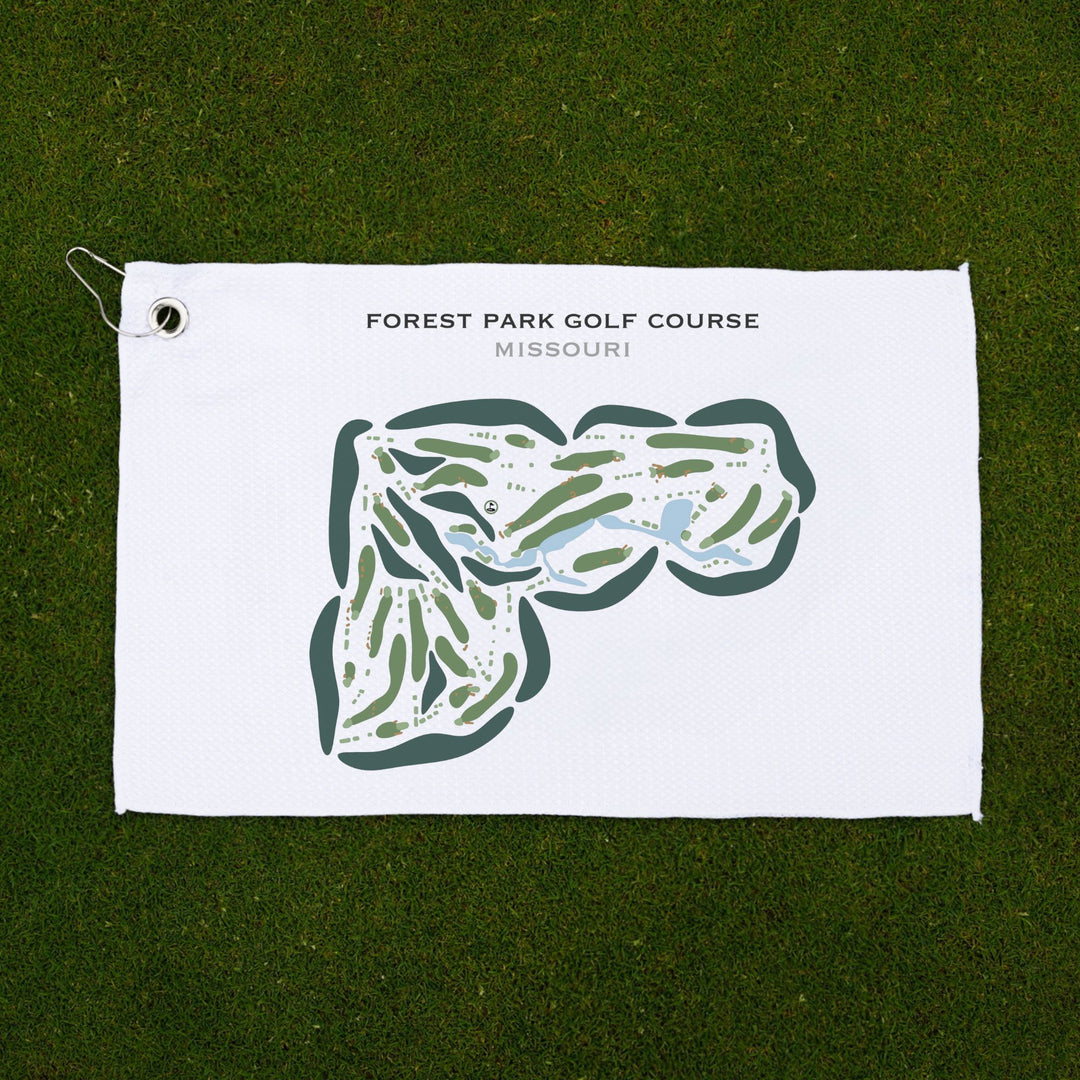 Forest Park Golf Course, Missouri - Printed Golf Courses
