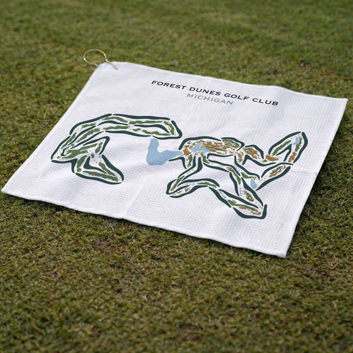 Forest Dunes Golf Club, Michigan - Printed Golf Courses