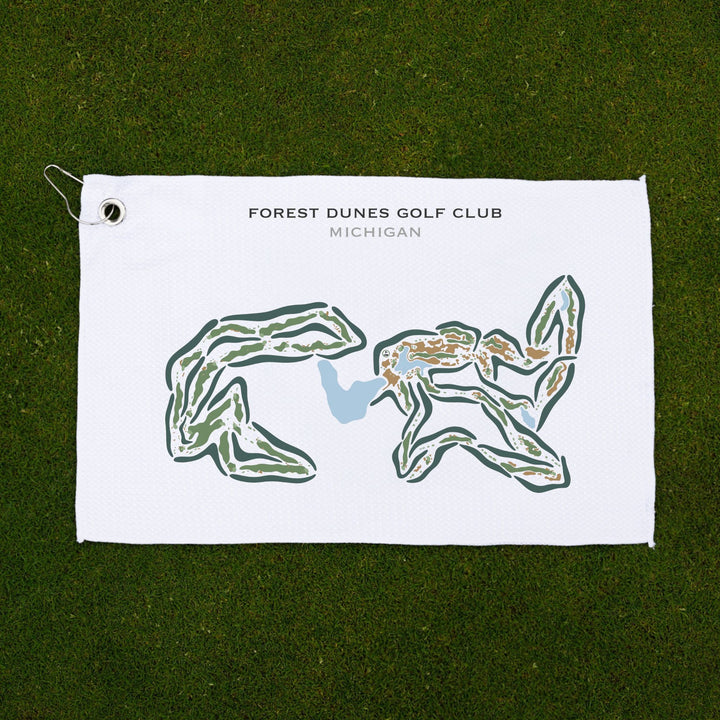 Forest Dunes Golf Club, Michigan - Printed Golf Courses