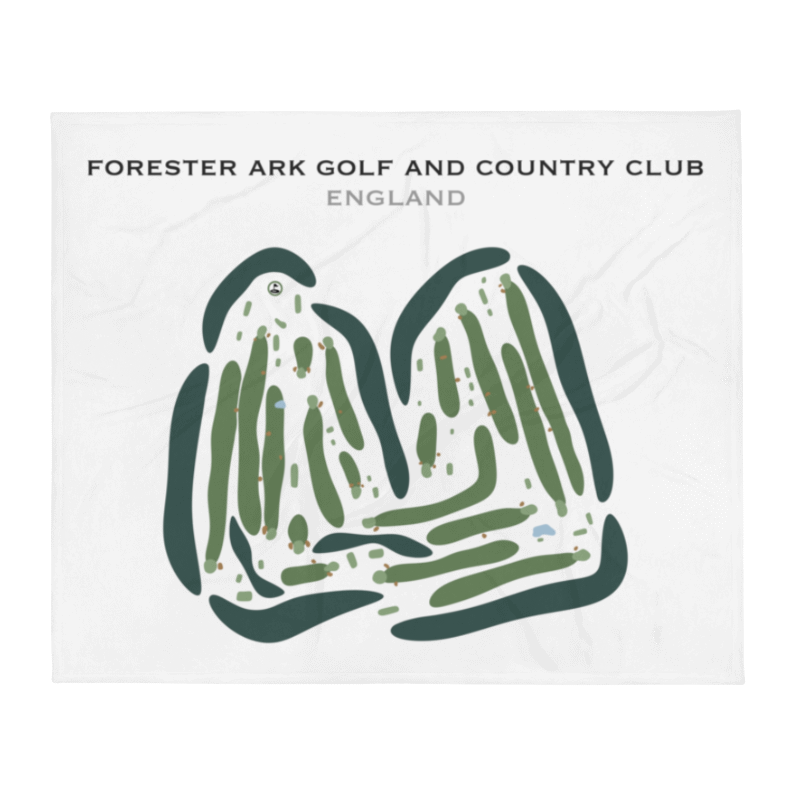 Forrester Park Golf & Country Club, England - Printed Golf Courses