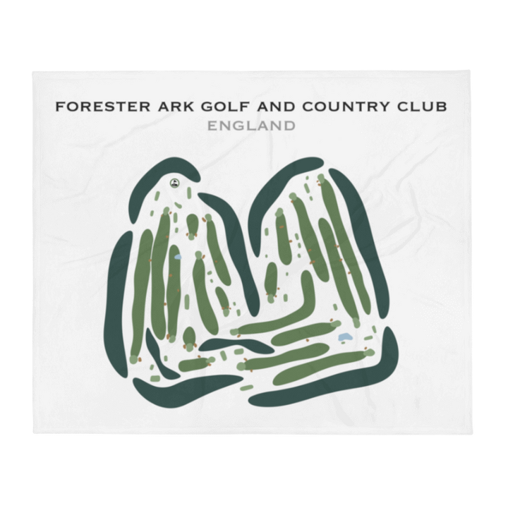 Forrester Park Golf & Country Club, England - Printed Golf Courses