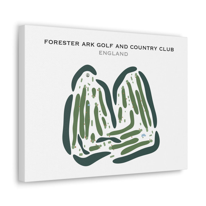 Forrester Park Golf & Country Club, England - Printed Golf Courses