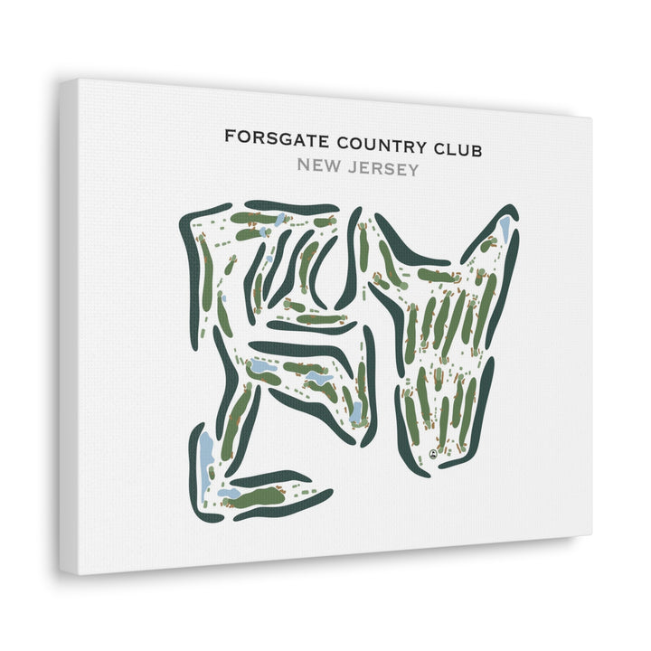 Forsgate Country Club, New Jersey - Printed Golf Course