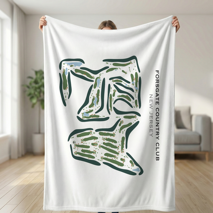 Forsgate Country Club, New Jersey - Printed Golf Course