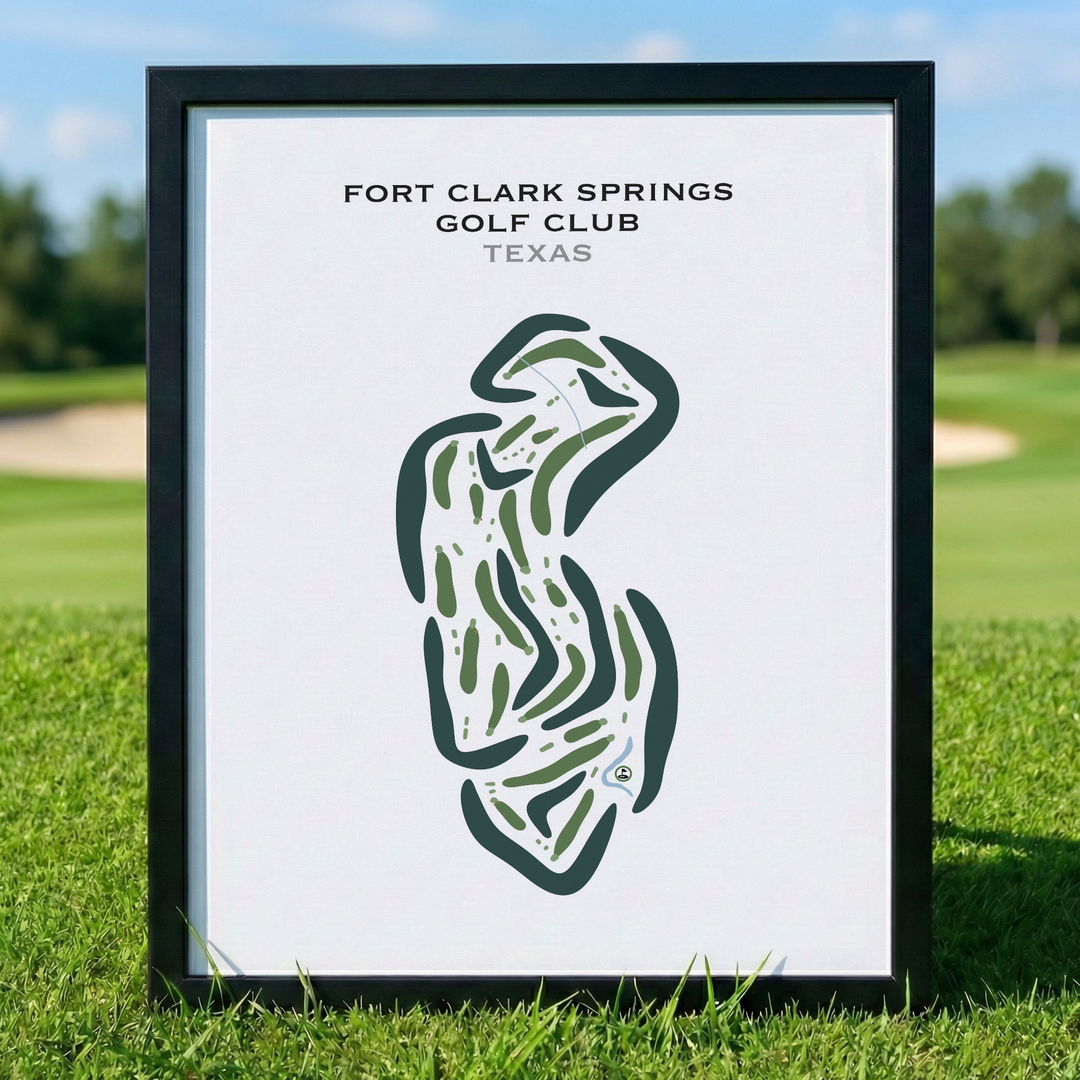 Fort Clark Springs Golf Club, Texas - Printed Golf Courses
