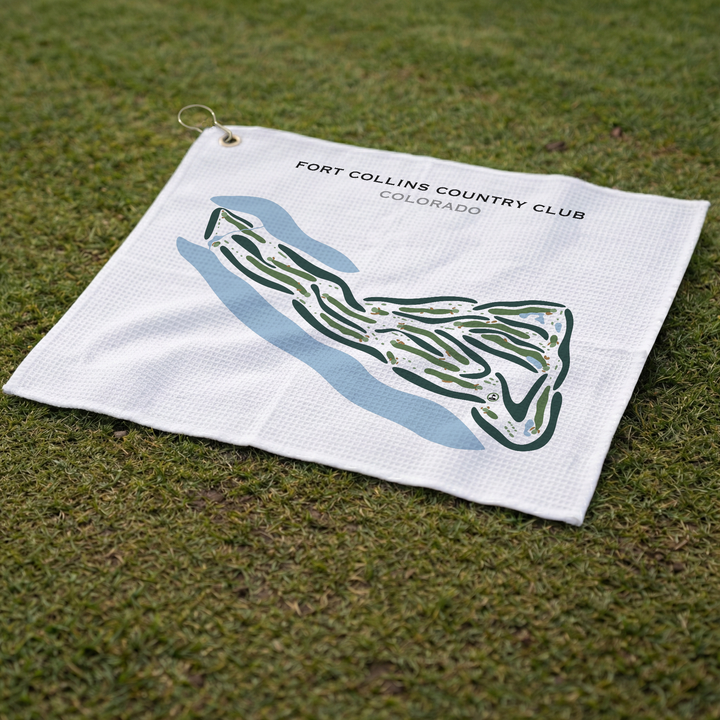 Fort Collins Country Club, Colorado - Printed Golf Courses