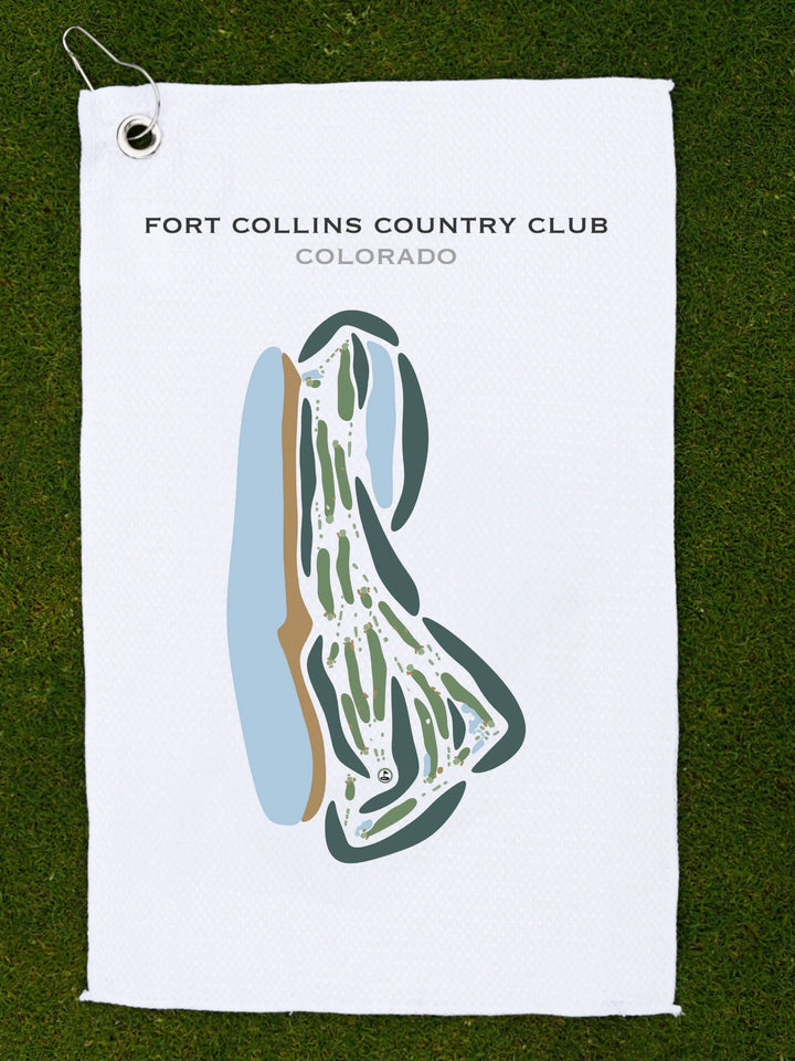 Fort Collins Country Club, Colorado - Printed Golf Courses