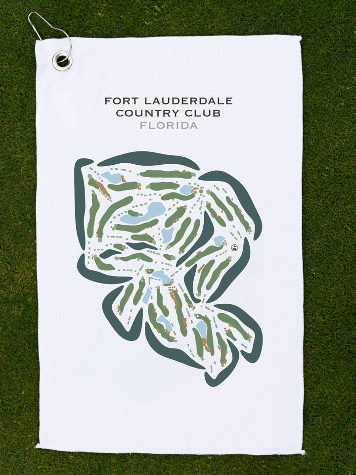 Fort Lauderdale Country Club, Florida - Printed Golf Courses