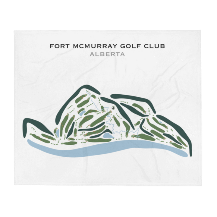 Fort McMurray Golf Club, Alberta - Printed Golf Courses