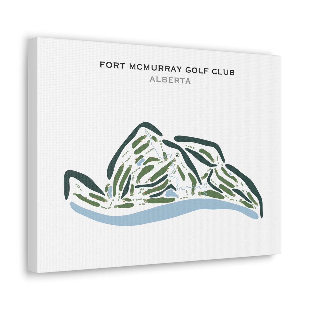 Fort McMurray Golf Club, Alberta - Printed Golf Courses