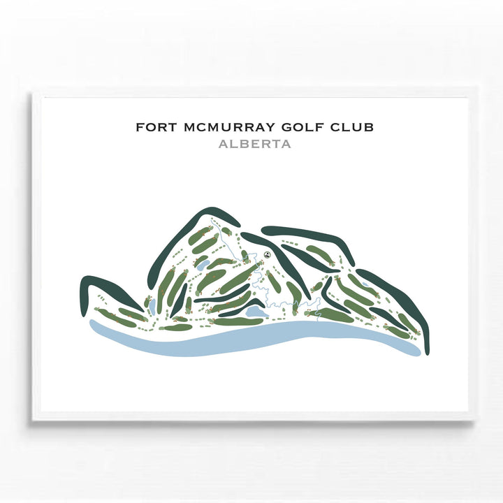 Fort McMurray Golf Club, Alberta - Printed Golf Courses