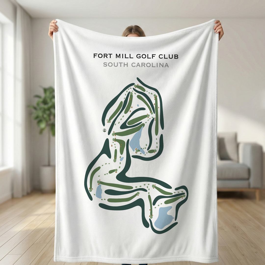 Fort Mill Golf Club, South Carolina - Printed Golf Courses