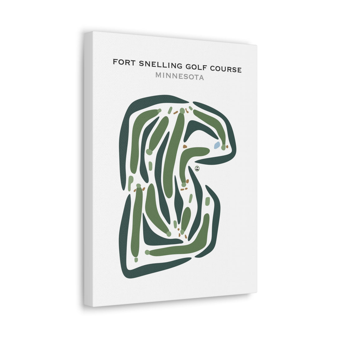 Fort Snelling Golf Course, Minnesota - Printed Golf Courses