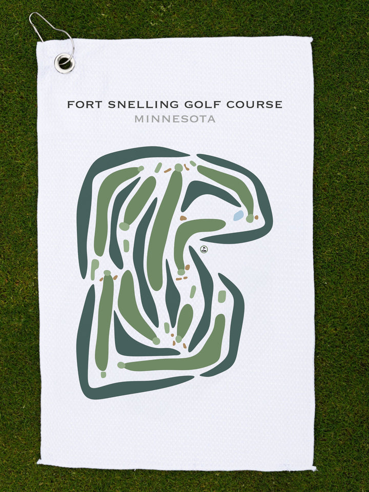 Fort Snelling Golf Course, Minnesota - Printed Golf Courses