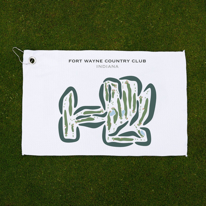 Fort Wayne Country Club, Indiana - Printed Golf Courses