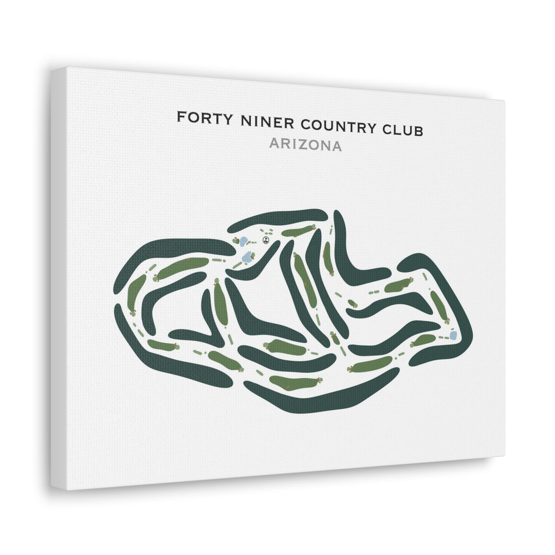 Forty Niner Country Club, Arizona - Printed Golf Courses