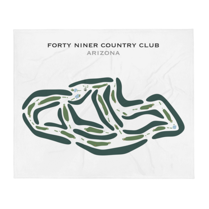 Forty Niner Country Club, Arizona - Printed Golf Courses