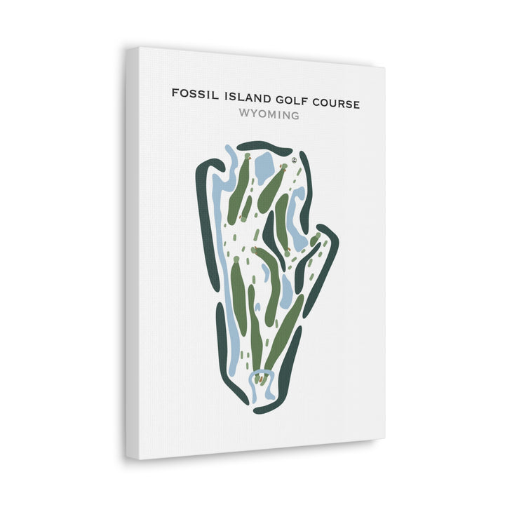 Fossil Island Golf Course, Wyoming - Printed Golf Courses