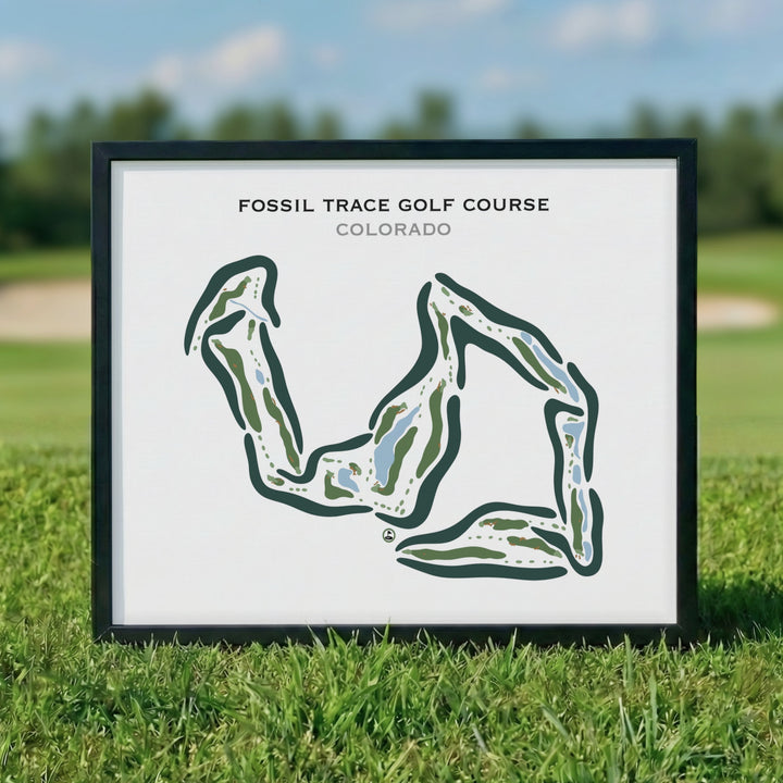Fossil Trace Golf Course, Colorado - Printed Gold Courses