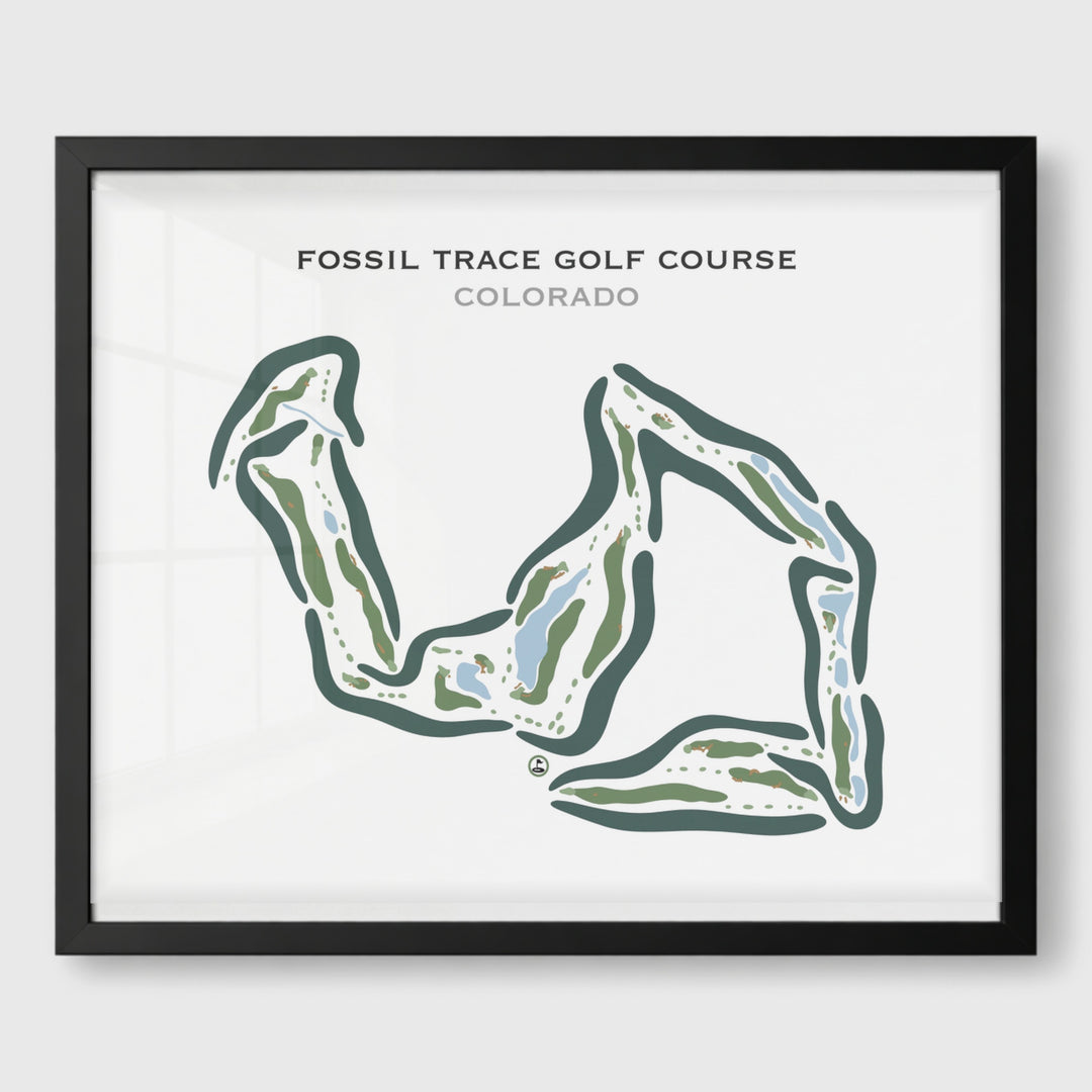 Fossil Trace Golf Course, Colorado - Printed Gold Courses