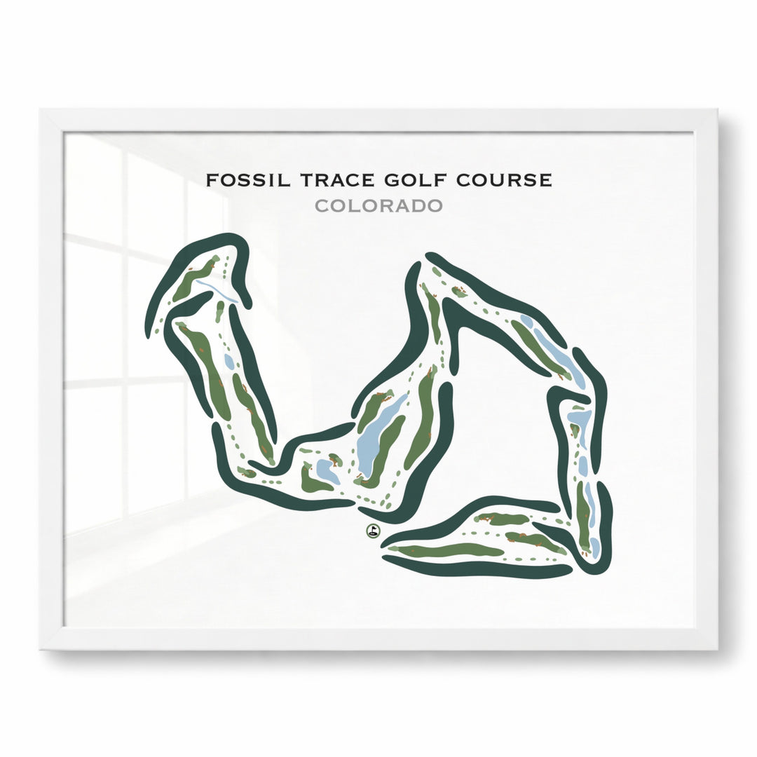 Fossil Trace Golf Course, Colorado - Printed Gold Courses