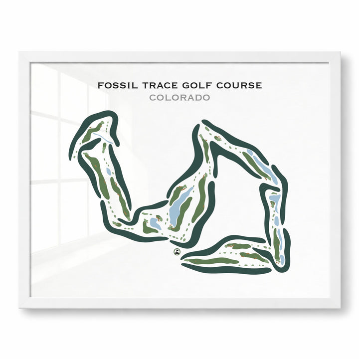 Fossil Trace Golf Course, Colorado - Printed Gold Courses