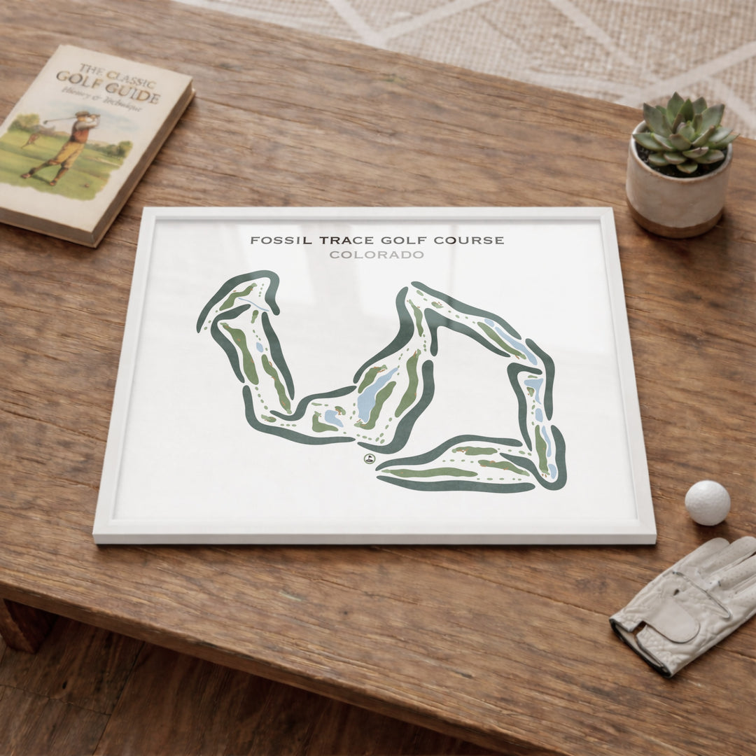 Fossil Trace Golf Course, Colorado - Printed Gold Courses