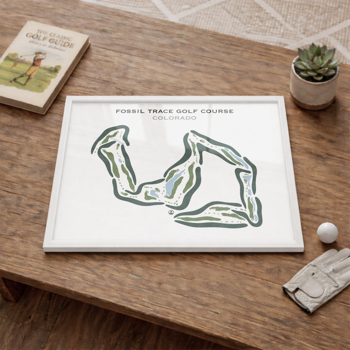 Fossil Trace Golf Course, Colorado - Printed Gold Courses