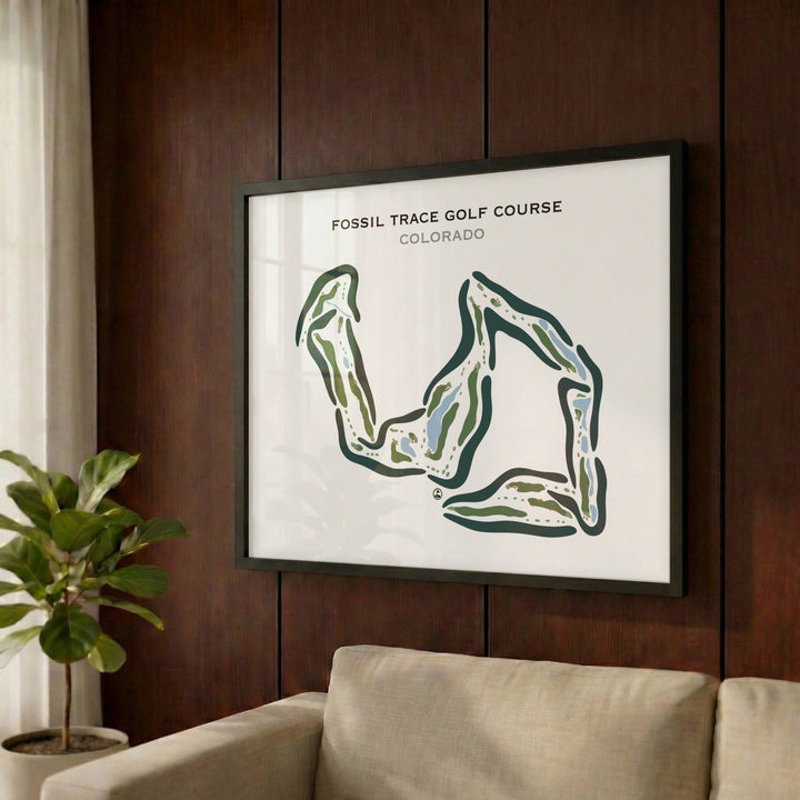 Fossil Trace Golf Course, Colorado - Printed Gold Courses