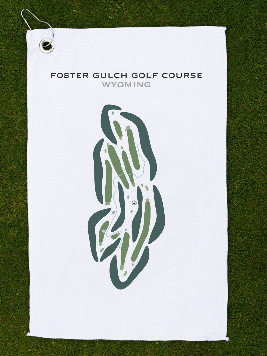 Foster Gulch Golf Course, Wyoming - Printed Golf Courses