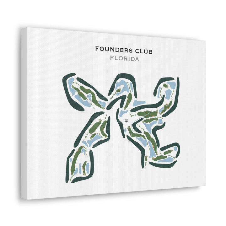 Founders Golf Club, Florida - Printed Golf Courses