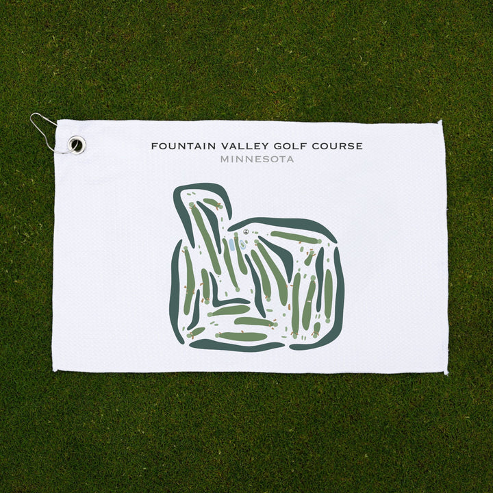 Fountain Valley Golf Course, Minnesota - Printed Golf Courses