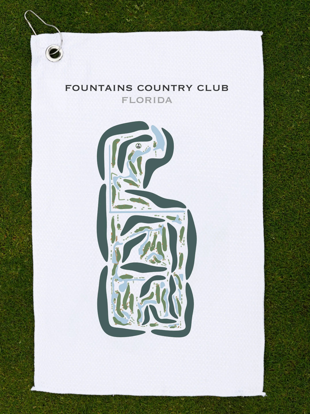 Fountains Country Club, Florida - Printed Golf Courses